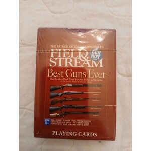 Field & Stream Playing Cards Unisex OS Brown Best Guns Ever Sealed‎ Deck